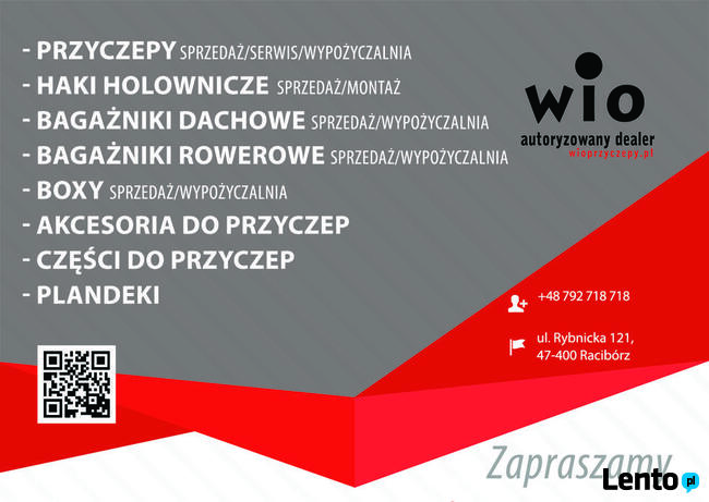 Przyczepy, lawety, hurt Części do przyczep Kędzierzyn-Koźle
