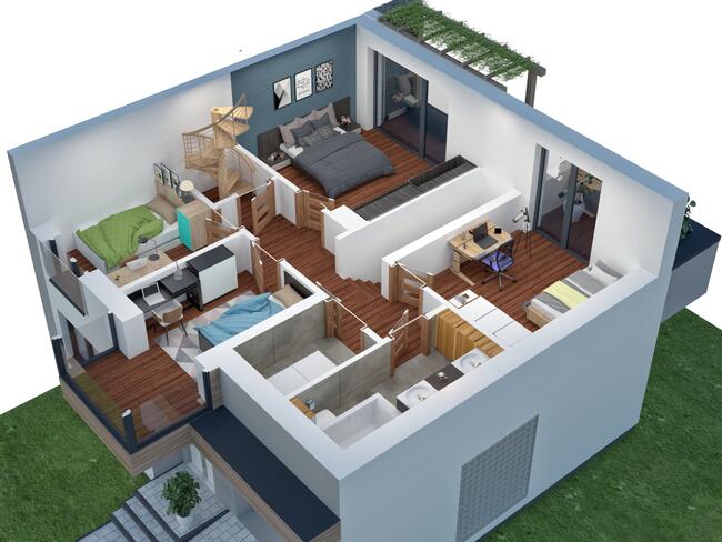 Domy w zabudowie bliźniaczej