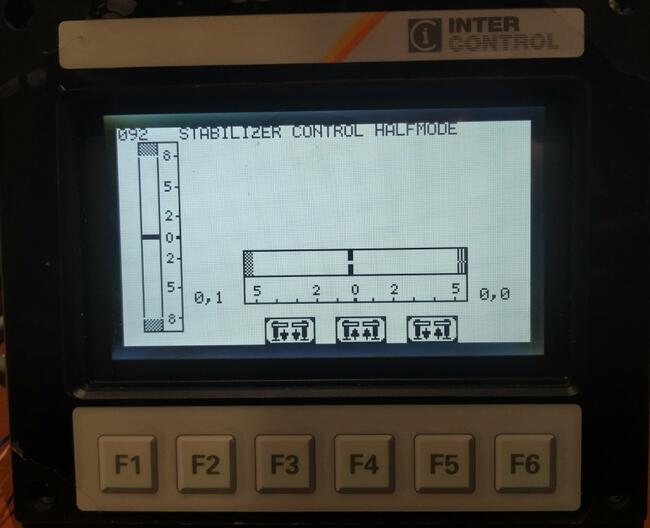 Wumag Palfinger wyświetlacz IFM INTERCONTROL 4885.80.002