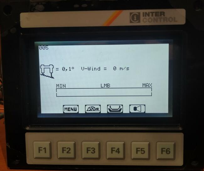 Wumag Palfinger wyświetlacz IFM INTERCONTROL 4885.80.002