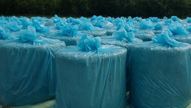 Kaptury na palety ,worki ,wkłady foliowe do kukurydzy