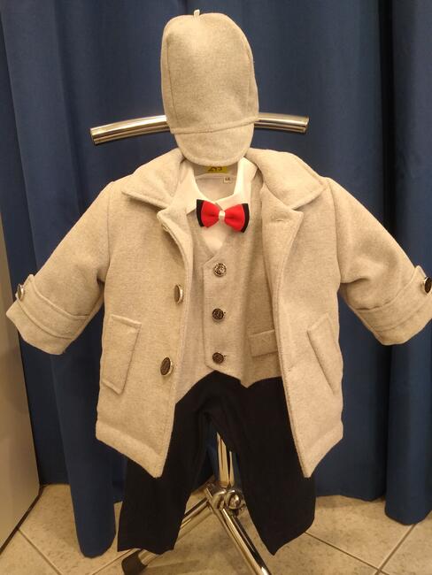 Ubranko do chrztu dla chłopca