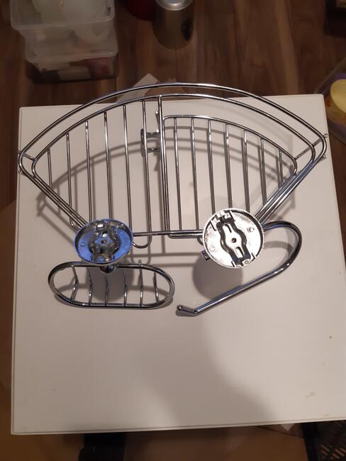 Komplet łazienkowy metalowy