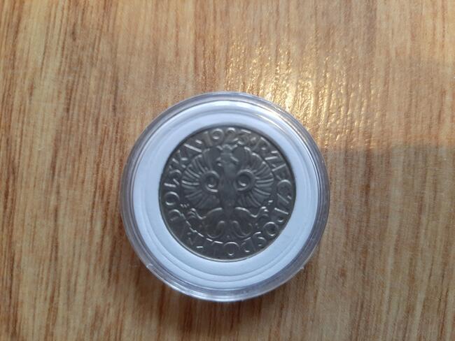 Moneta w kapslu 50 groszy z roku 1923