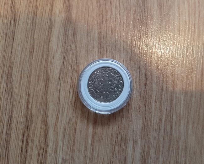 Moneta w kapslu 50 groszy z roku 1923