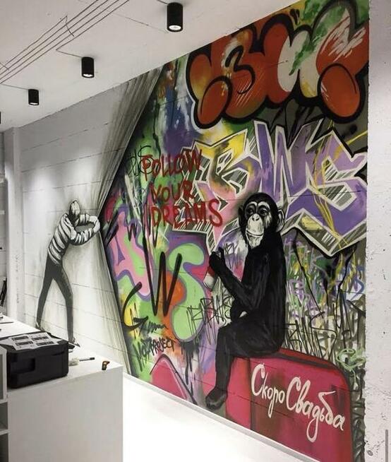 Kompleksowe Artystyczne Malowanie Murale / Graffiti / Street