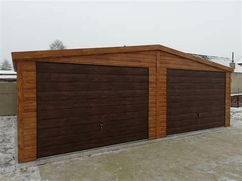 Garaż 4mx5m,ocynk, brama dwuskrzydłowa, spad do tyłu