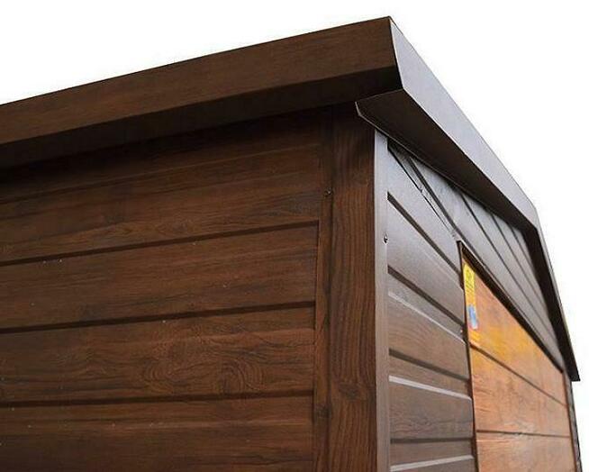 Garaż 4mx5m,ocynk, brama dwuskrzydłowa, spad do tyłu