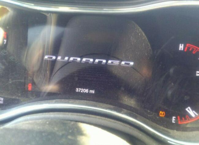 Dodge Durango 2018, 3.6L, 4x4, porysowany lakier