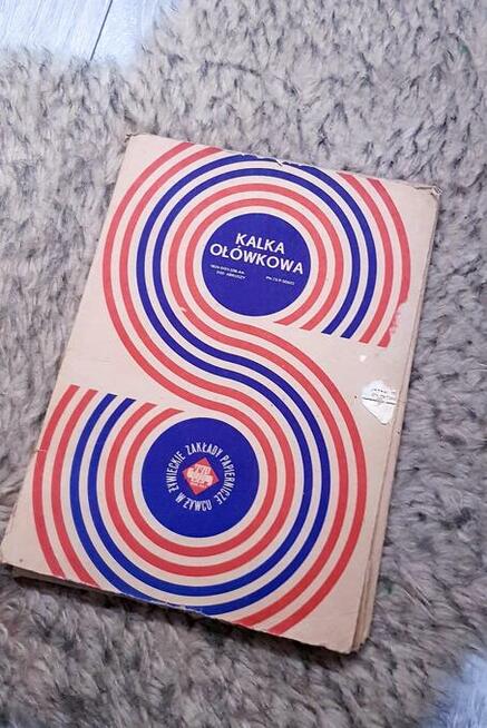 Stara (NIE) używana kalka ołówkowa