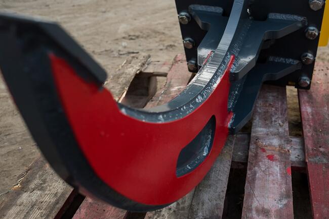 Zrywak ZRK, przeznaczony do wyrywania korzeni lub karp