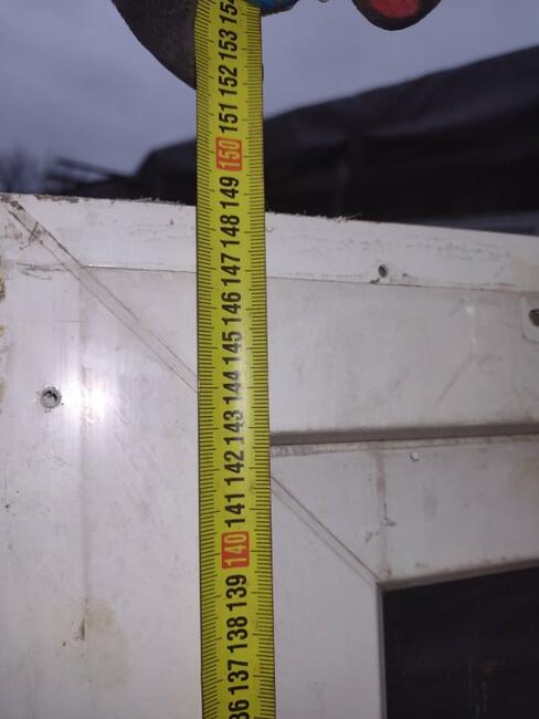 Okno PCV witryna 155 x 147 cm 1550 x 1470 mm