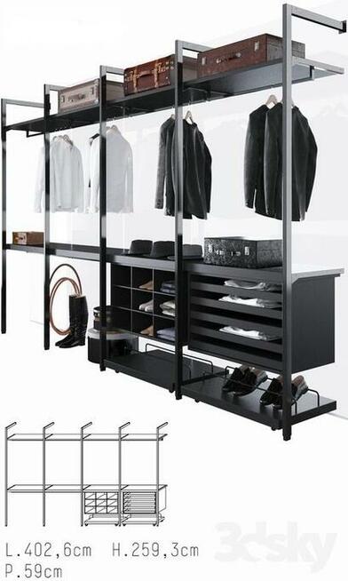 Ekskluzywny Butik wyposażenie sklepów , garderoby loft