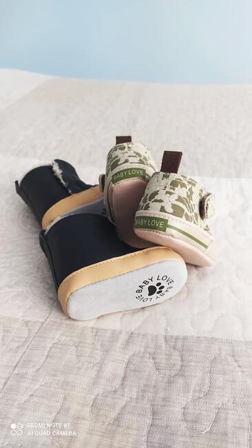 Buciki dla niemowląt od 0 - 3 miesiące