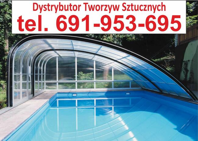 Poliwęglan lity UV 1250x7000, 2100x7000, 2050x6100, 2050x3050