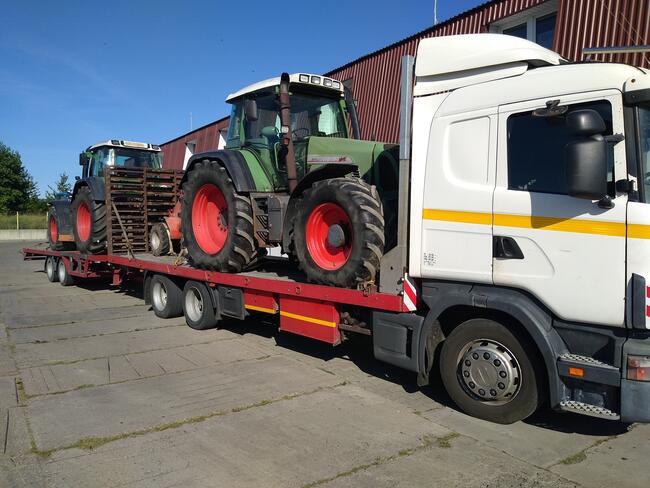 Transport sprzętu rolniczego i budowlanego pomoc drogowa