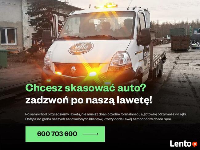 Kasacja pojazdów Stalowa Wola - Auto złom - ZŁOM LESTA