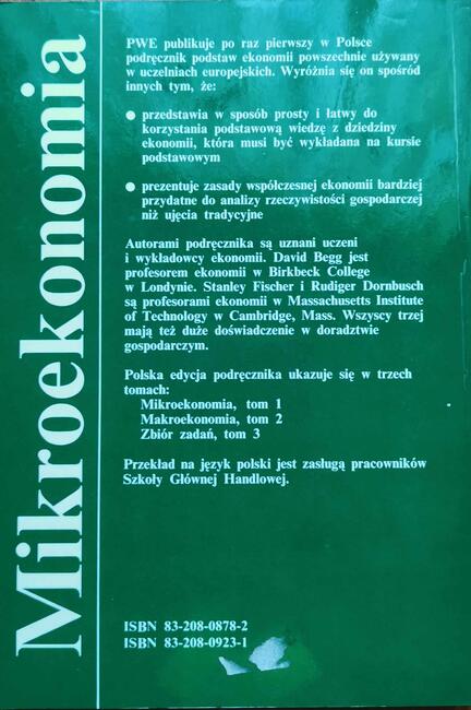 Ekonomia Begg Fisher Dornbusch