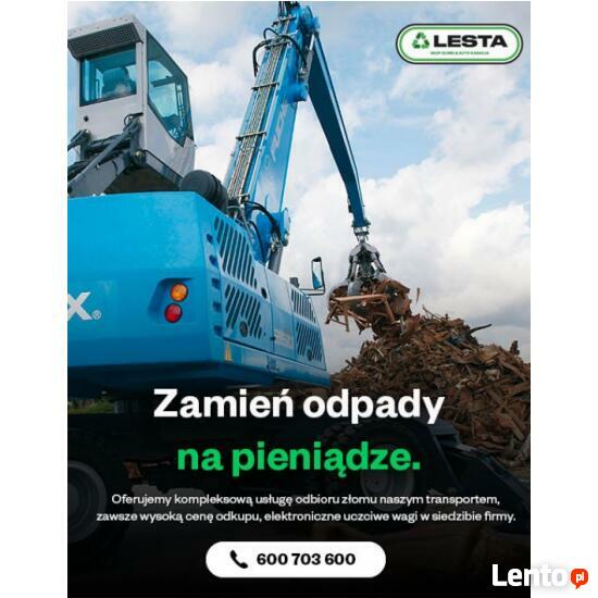 Skup Złomu Stalowa Wola - Auto złom - ZŁOM LESTA