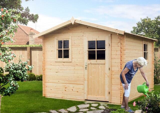 Sauna ogrodowa Fińska 316 x 316 CM domek drewniany altana