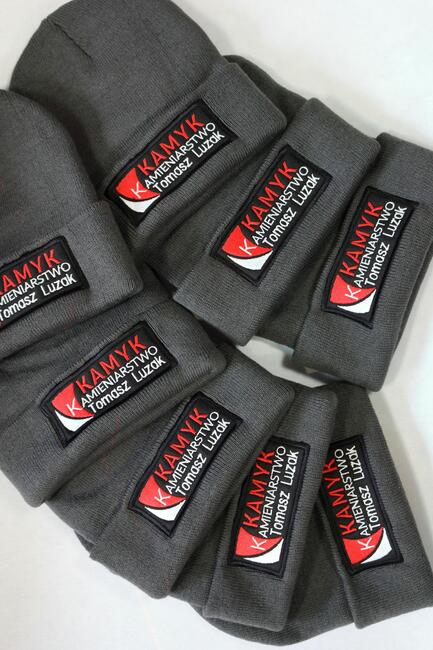 Czapka reklamowa firmowa z logo haftem HAFT kolory pakiety