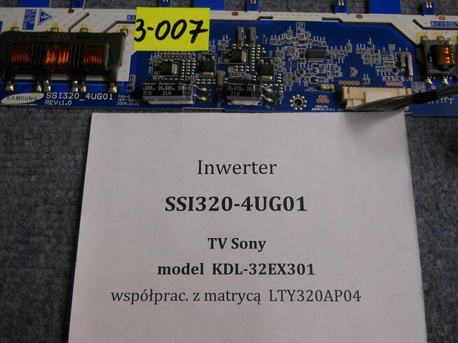 SSI320-4UG01 z TV Sony KDL-32EX301 3-007