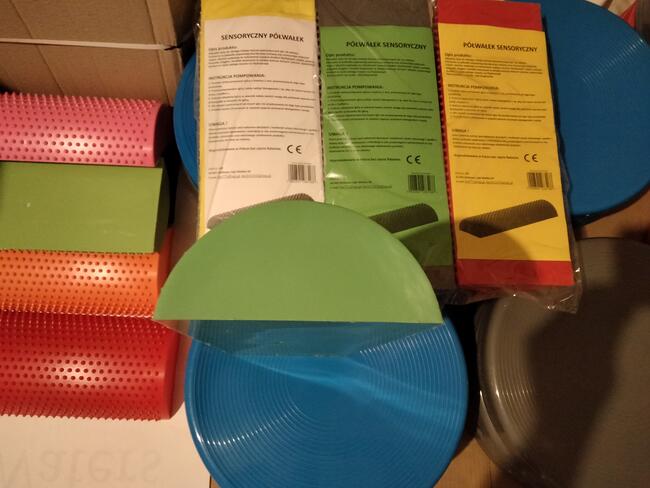 Półwałek sensoryczny do ćwiczeń - nowość