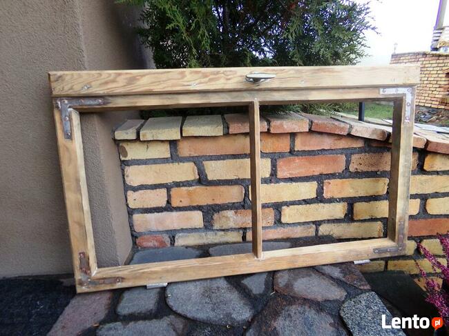 Stara rama na lustro aranżacja loft retro industrial 58x100