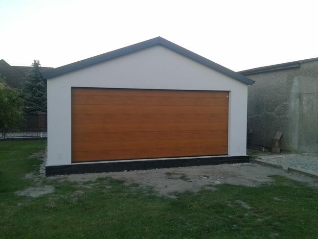 Garaże blaszane - tynkowane PROMOCJA - 20%