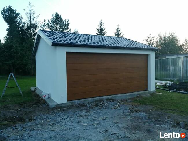 Garaże blaszane - tynkowane PROMOCJA - 20%