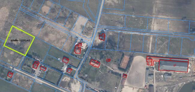 Duża działka budowlana o powierzchni 3.223 m2 blisko morza
