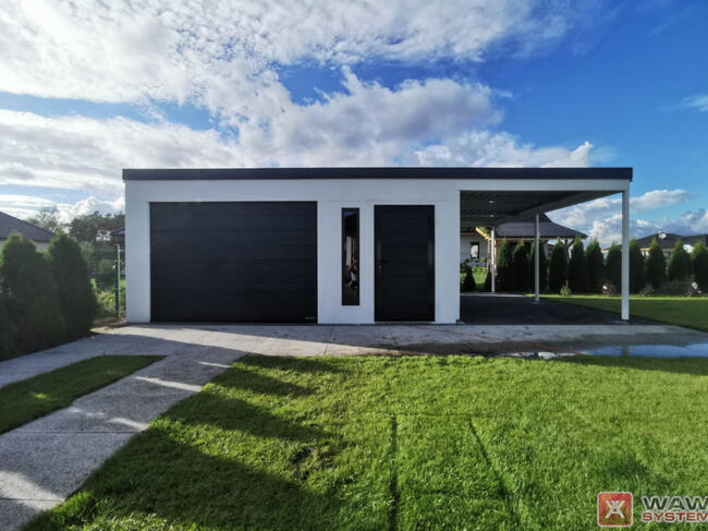 Garaże blaszane - tynkowane PROMOCJA - 20%