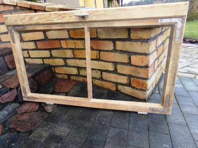 Stara rama na lustro aranżacja loft retro industrial 58x100