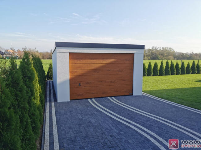 Garaże blaszane - tynkowane PROMOCJA - 20%