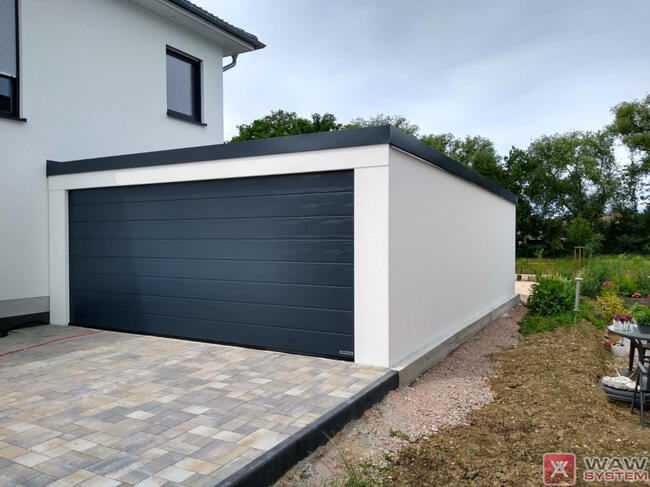 Garaże blaszane - tynkowane PROMOCJA - 20%