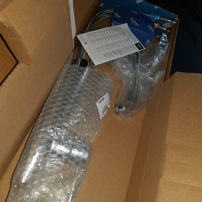 Bateria umywalkowa zlewozmywakowa grohe