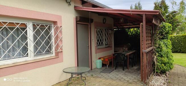 Działka rekreacyjna na ROD Janiska z murowanym domkiem