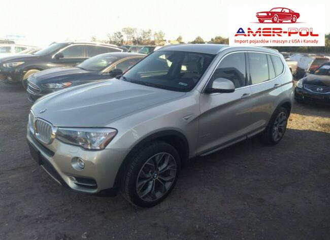 BMW X3 2017, 2.0L, 4x4, porysowany lakier