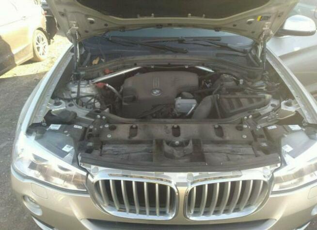 BMW X3 2017, 2.0L, 4x4, porysowany lakier