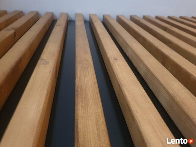 Lamele na ścianę, lamele drewniane na płycie, panele ścienne