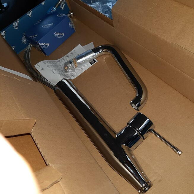 Bateria umywalkowa zlewozmywakowa grohe