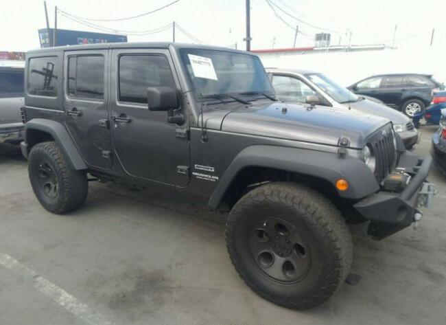 Jeep Wrangler 2017, 3.6L, 4x4, po kradzieży