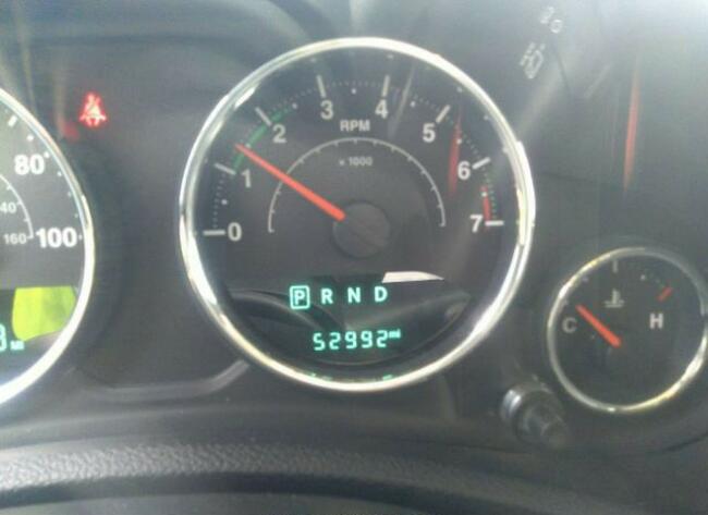 Jeep Wrangler 2017, 3.6L, 4x4, po kradzieży