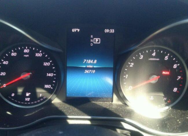 Mercedes C 300 2019, 2.0L, 4x4, po kradzieży