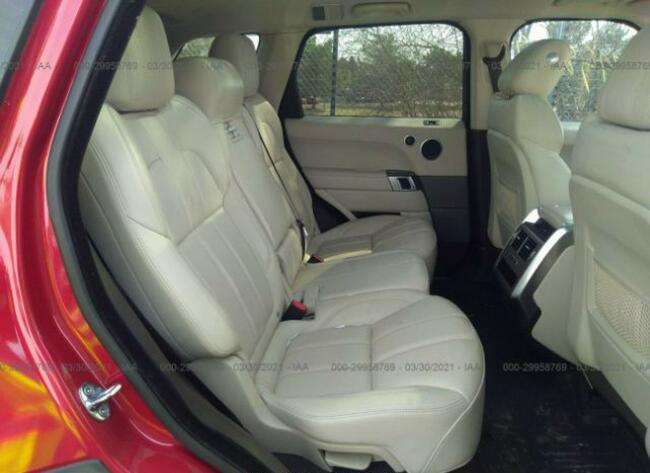 Land Rover Range Rover Sport 2017, 3.0L, 4x4, po kradzieży