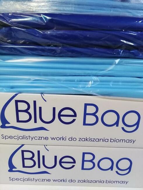 Worki do sianokiszonki Blue Bag wkłady big bagów kukurydza