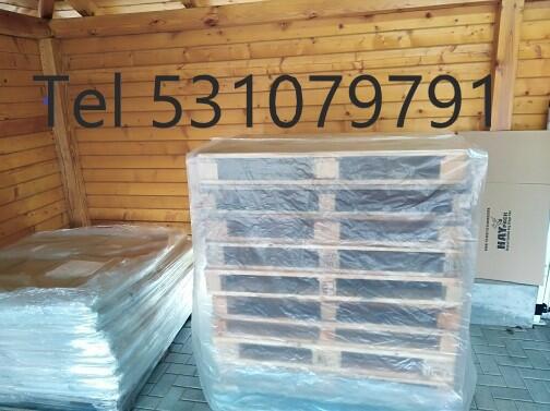 Wkłady do big bagów kaptury ochronne na palety worki skrzyń