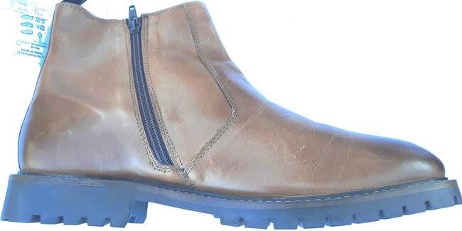 44 Buty męskie zimowe Jacamo skórzane brązowe 29cm