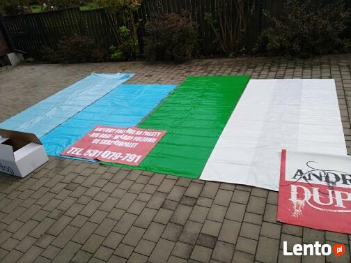 Wkłady do big bagów kaptury ochronne na palety worki skrzyń