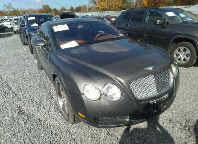 Bentley Continental GT 2005, 6.0L, 4x4, porysowany lakier
